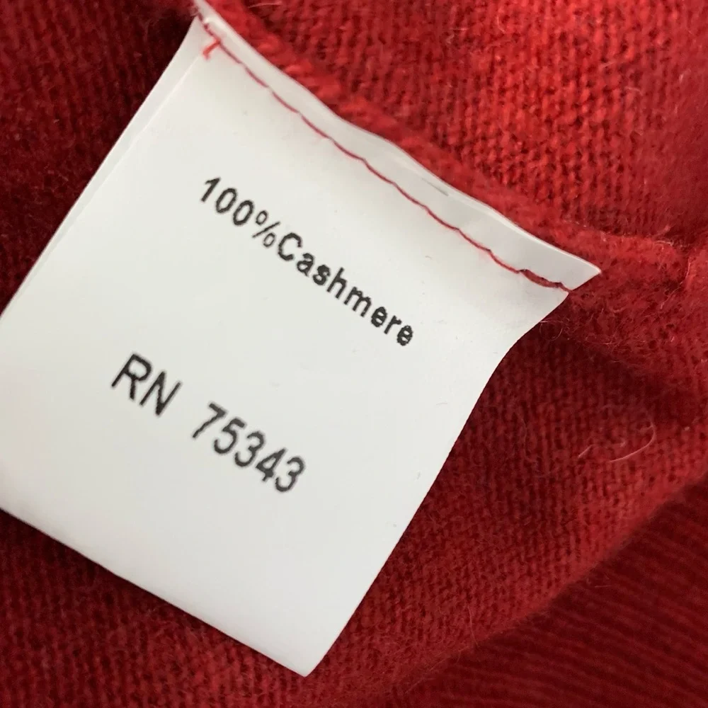 Mantovani Studio 100% Italian Cashmere V-Neck Sweater